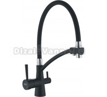 Смеситель для кухни Potato 77BL черный