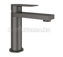 Смеситель для раковины Aqueduto Geometrico M GEO0245 оружейная сталь