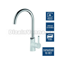 Смеситель для кухни Argotech Premium 40-03P ELAT хром, белый
