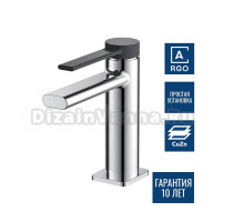 Смеситель для раковины Argotech Premium 25-04L FENIX black хром, черный