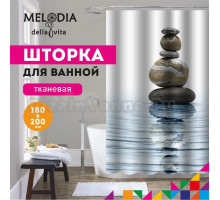 Шторка для ванной комнаты 180x200 "Гармония" Melodia Della Vita MZ-72