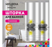 Шторка для ванной комнаты 180x180 "Бытие" Melodia Della Vita MZ-73