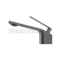 Смеситель для раковины Black&White Gravity 7104GM gun metal