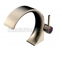 Смеситель для раковины Black&White Gravity 7106BG brushed gold