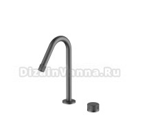 Смеситель для раковины Black&White Gravity 7108GM gun metal