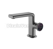 Смеситель для раковины Black&White Gravity 7207GM gun metal