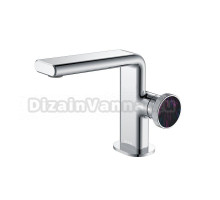 Смеситель для раковины Black&White Gravity 7207C chrome