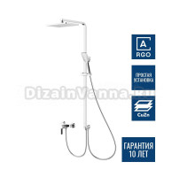 Душевая стойка Argotech Premium 35-06P/C PERS хром, черный