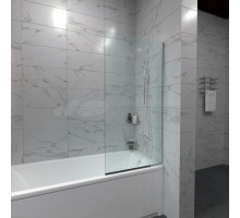 Шторка на ванну Triton Статик Хром 60х140 профиль глянцевый хром