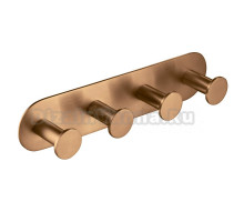 Крючок Timo Saona 13015/19 розовое золото, на шурупах