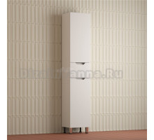 Шкаф-пенал для ванной Style Line Остин 36 напольный, белый эмаль plus