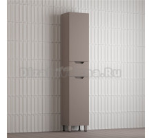 Шкаф-пенал для ванной Style Line Остин 36 напольный, тауп темный эмаль plus