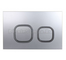 Кнопка смыва для унитаза Esbano ESINLPS10MC АБС-пластик, цвет матовый хром