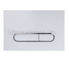 Кнопка смыва для унитаза Esbano ESINOVL17GW АБС-пластик, цвет глянцевый белый