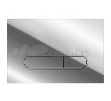 Кнопка смыва для унитаза Esbano ESINOVL17SC АБС-пластик, цвет глянцевый хром