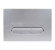 Кнопка смыва для унитаза Esbano ESINOVL17MC АБС-пластик, цвет матовый хром