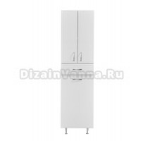 Шкаф-пенал для ванной Stella Polar Концепт 50 белый