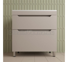 Тумба под раковину без столешницы Style Line Остин 80 напольная, крем эмаль plus