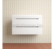 Тумба под раковину без столешницы Style Line Остин 80 подвесная, белая эмаль plus