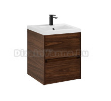 Тумба с раковиной Art&Max Family-M 40 подвесная, bourbon oak