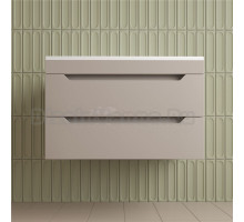 Тумба под раковину без столешницы Style Line Остин 80 подвесная, крем эмаль plus