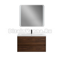 Мебель для ванной комнаты Art&Max Family-M 90 подвесная, bourbon oak