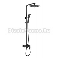 Душевая стойка Fmark FS8645H черная