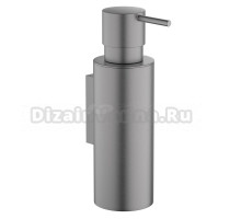 Дозатор для жидкого мыла Timo Saona 13339/18 настенный, вороненая сталь
