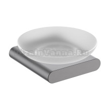 Мыльница Timo Luiro 18421/18 настенная, стеклянная