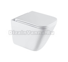 Унитаз подвесной AZUMA Verano AZU-102T-UR3 глянцевый белый