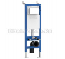 Инсталляция для унитаза Grossman 900.K31.03.000 цвет синий, крепление к полу и стене, с регулировкой по высоте, с шумоизоляцией
