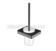 Ершик для унитаза Black&White Gravity 9607GM оружейная сталь