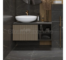 Тумба с раковиной 1MarKa Rail 90 gray