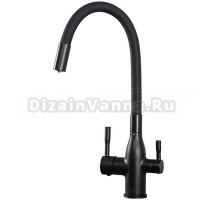 Смеситель для кухни Frap H69 F4396-6 черный