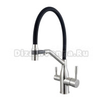 Смеситель для кухни Frap F4397-5 сатин