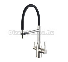 Смеситель для кухни Frap F4398-5 сатин