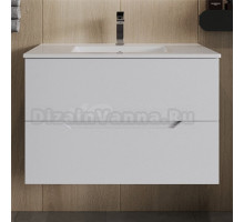 Тумба под раковину без столешницы Orange Line 70, белая матовая