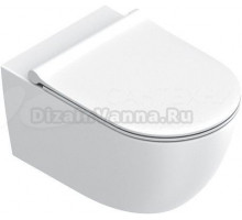 Унитаз подвесной Catalano Sfera 55х35, белый матовый, с микролифтом