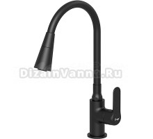 Смеситель для кухни Frap F4417-6 черный