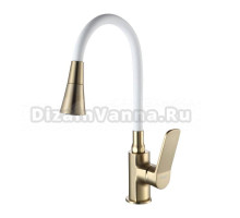 Смеситель для кухни Frap H62 F4462-3 золотой сатин