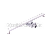 Душевой трап (лоток) Plumberia Selection PSL Linear 6x80 80 см, с сифоном, под плитку