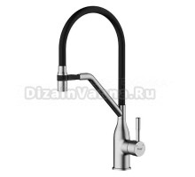 Смеситель для кухни Frap H97 F4497-9 оружейная сталь