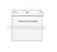 Тумба под раковину без столешницы AQUATON Мерида 60 new белый глянец