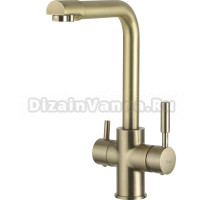 Смеситель для кухни Frap H52 F4352-3 золотой сатин