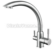 Смеситель для кухни Frap F43899 сатин