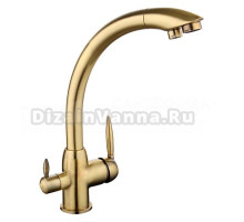 Смеситель для кухни Frap H99 F4399-4 золото