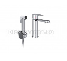 Смеситель для раковины Ravak Chrome II CR II 112.00CR с гигиеническим душем, хром