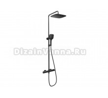 Душевая стойка Ravak Flat FL 091.20BL матовая черная