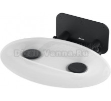 Сиденье для душа Ravak Ovo Р II clear, black