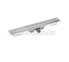 Душевой трап (лоток) Ravak Runway OZ 750 75 см, решетка нержавеющая сталь, с сифоном